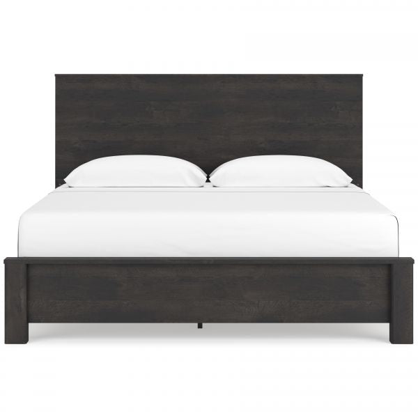 Toretto King Panel Bookcase Bed