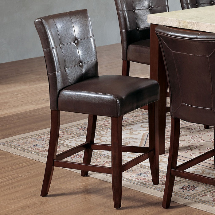 Britney 40"H Upholstered Counter Height Chair (Set-2)