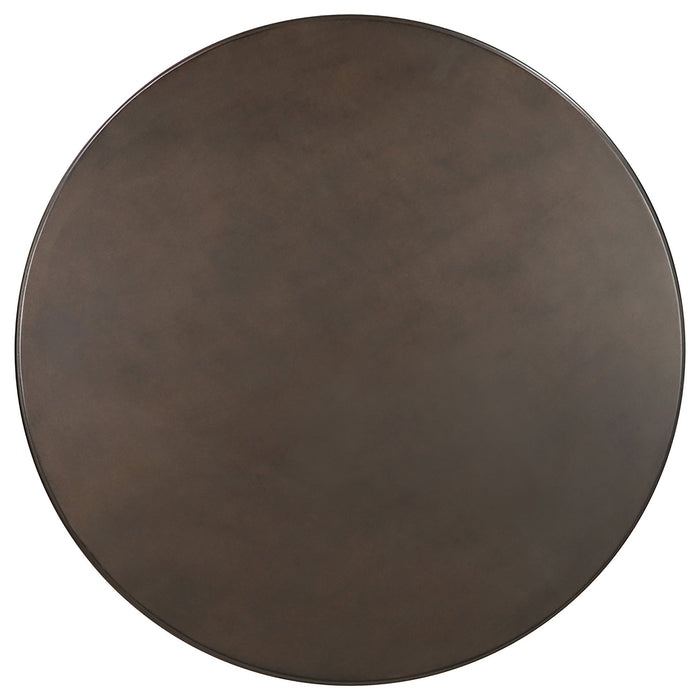 Coaster Oswego Round Bistro Dining Table Bronze Default Title