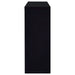 Coaster Prescott Rectangular 2-shelf Bar Unit Glossy Black Grey