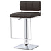 Coaster Alameda Adjustable Bar Stool Chrome and Black Default Title