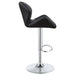 Coaster Berrington Adjustable Bar Stools Chrome and White (Set of 2) Black