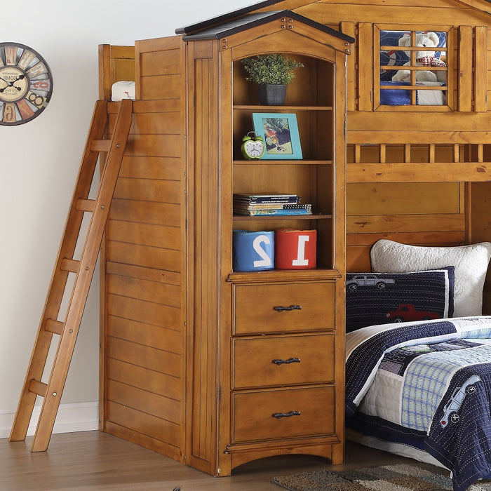 Tree House 3 Drawers Bookcase Cabinet