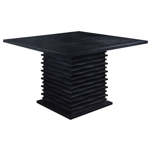 Coaster Stanton Square Counter Table Black Default Title