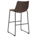 Coaster Michelle Armless Bar Stools Two-tone Brown and Black (Set of 2) Default Title