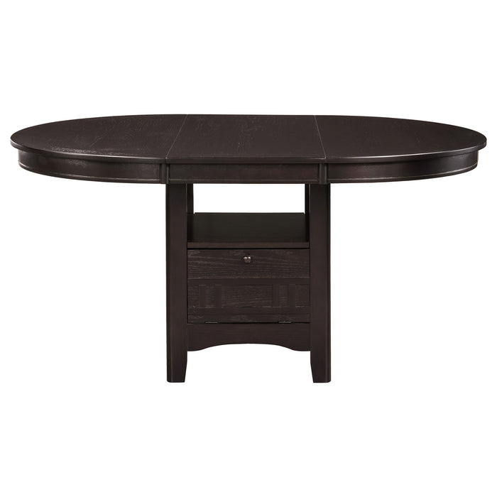 Coaster Lavon Dining Table with Storage Espresso Default Title