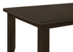 Coaster Dalila Rectangular Dining Table Cappuccino Default Title