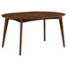 Coaster Jedda Oval Dining Table Dark Walnut Default Title