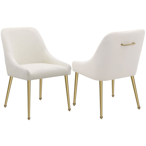 Coaster Mayette Parsons Wingback Dining Side Chairs Ivory (Set of 2) Beige