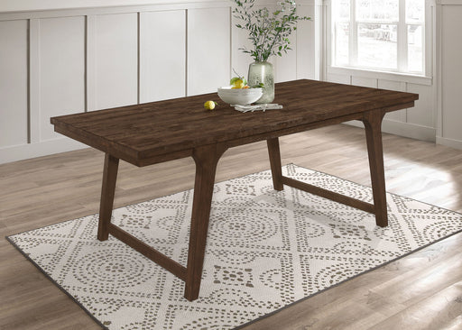 Coaster Reynolds Rectangular Dining Table Brown Oak Default Title