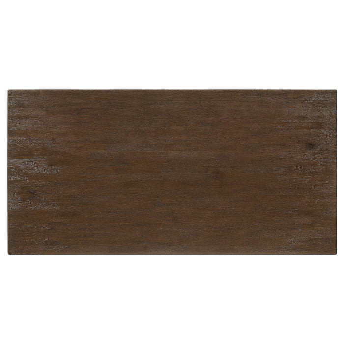 Coaster Reynolds Rectangular Dining Table Brown Oak Default Title