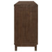 Coaster Reynolds 2-door Dining Sideboard Server Brown Oak Default Title