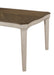 Coaster Ronnie Starburst Dining Table Nutmeg and Rustic Cream Default Title