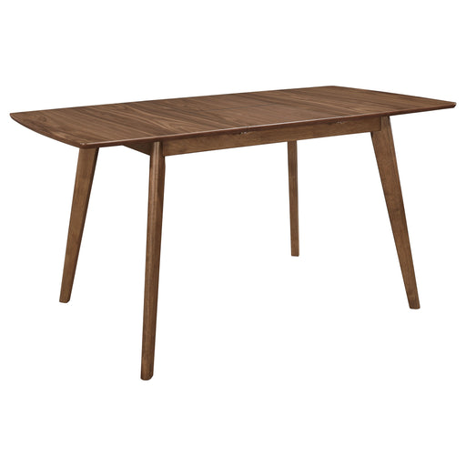 Coaster Alfredo Rectangular Dining Table Natural Walnut Default Title