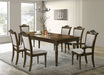 Coaster Willowbrook Rectangular Dining Table Set Walnut Set of 9