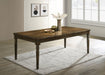 Coaster Willowbrook Rectangular Wood Dining Table Chestnut Default Title