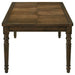 Coaster Willowbrook Rectangular Wood Dining Table Chestnut Default Title