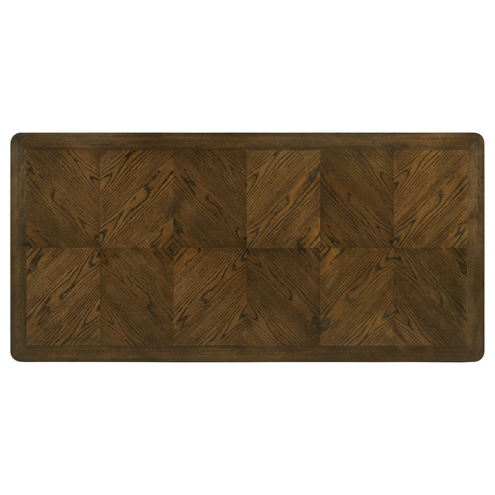 Coaster Willowbrook Rectangular Wood Dining Table Chestnut Default Title