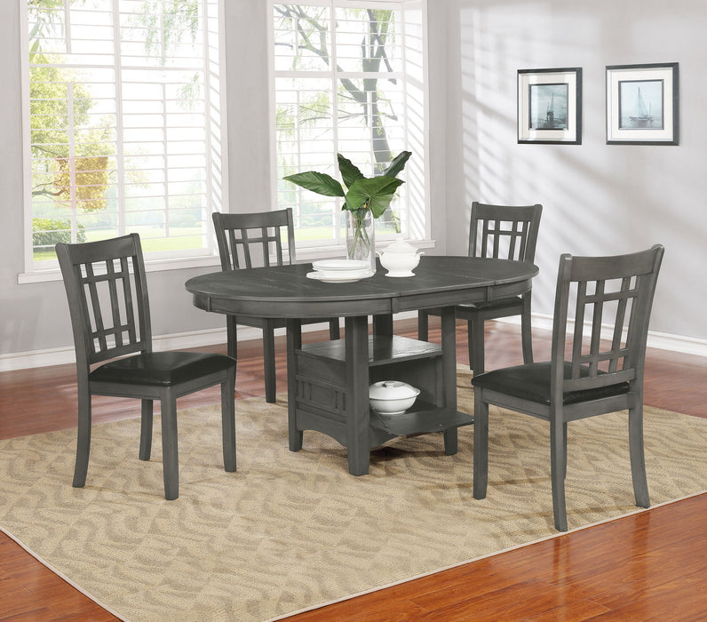 Coaster Lavon Dining Set Medium Grey Default Title