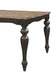 Coaster Bridget Rectangular Dining Table Brown Brushed and Charcoal Sandthrough Default Title