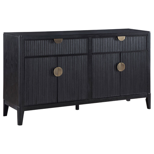 Coaster Brookmead 2-drawer Sideboard Buffet with Storage Cabinet Black Default Title