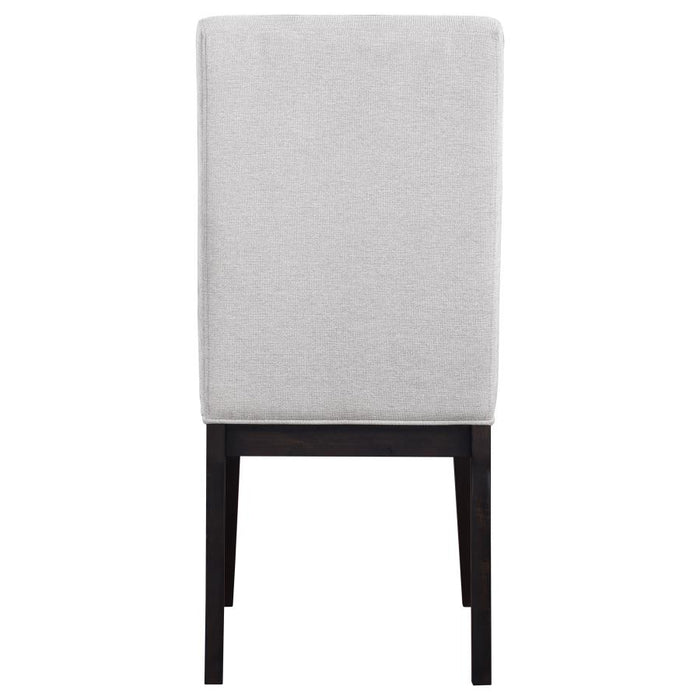 Hathaway Upholstered Dining Side Chair Cream (Set of 2)