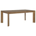 Bruner 72-inch Rectangular Wood Dining Table Natural Brown