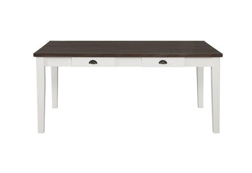 Coaster Kingman 4-drawer Dining Table Espresso and White Default Title