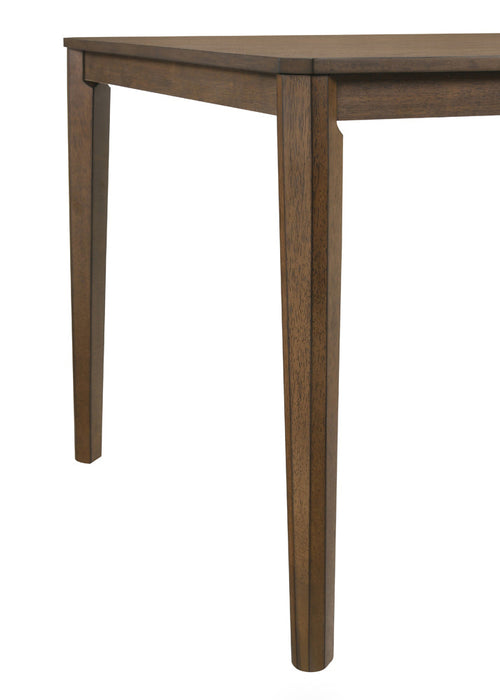 Coaster Wethersfield Dining Table with Clipped Corner Medium Walnut Default Title