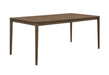 Coaster Wethersfield Dining Table with Clipped Corner Medium Walnut Default Title