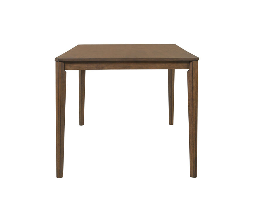 Coaster Wethersfield Dining Table with Clipped Corner Medium Walnut Default Title