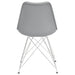 Coaster Juniper Upholstered Side Chairs Grey (Set of 2) Default Title