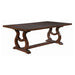 Coaster Brockway Trestle Dining Table Antique Java Default Title