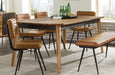 Coaster Partridge Wooden Dining Table Natural Sheesham Default Title