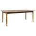 Coaster Partridge Wooden Dining Table Natural Sheesham Default Title