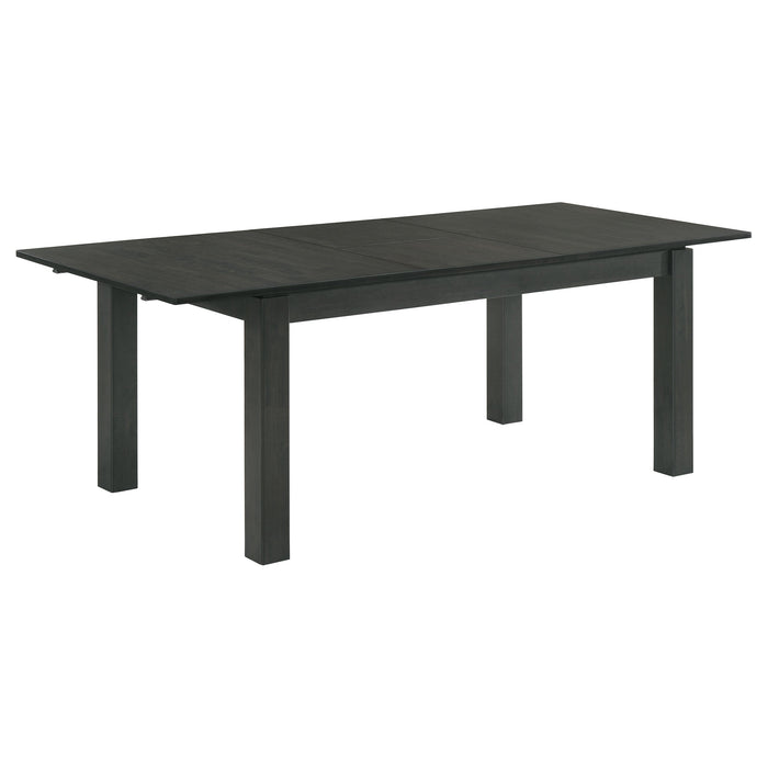 Coaster Jakob Rectangular Dining Table Black Default Title