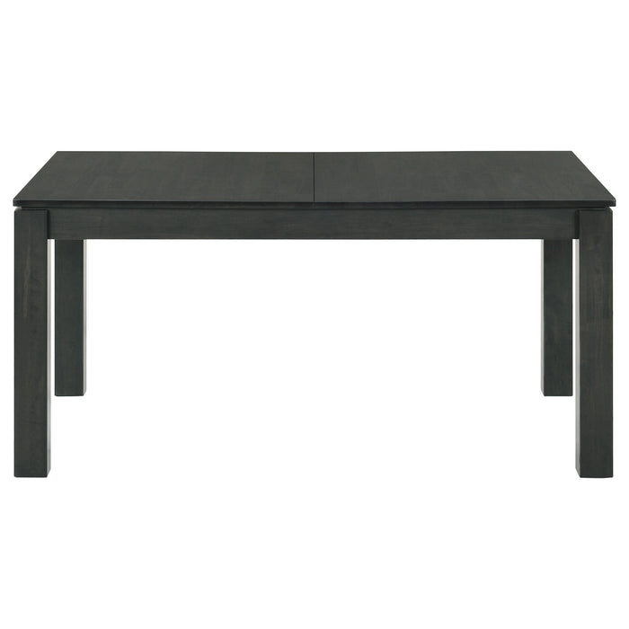 Coaster Jakob Rectangular Dining Table Black Default Title