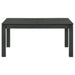 Coaster Jakob Rectangular Dining Table Black Default Title