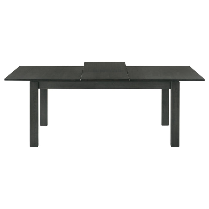 Coaster Jakob Rectangular Dining Table Black Default Title