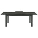 Coaster Jakob Rectangular Dining Table Black Default Title