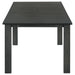 Coaster Jakob Rectangular Dining Table Black Default Title