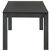 Coaster Jakob Rectangular Dining Table Black Default Title