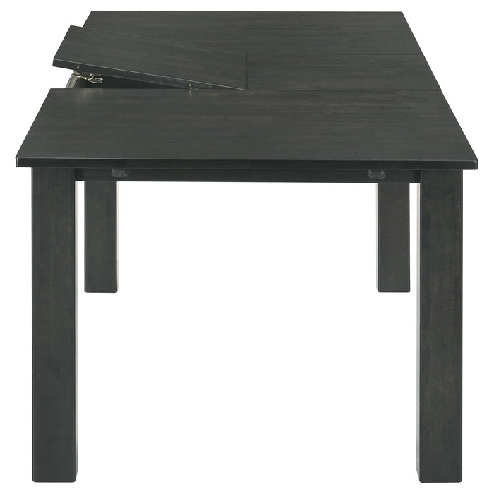 Coaster Jakob Rectangular Dining Table Black Default Title