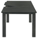 Coaster Jakob Rectangular Dining Table Black Default Title