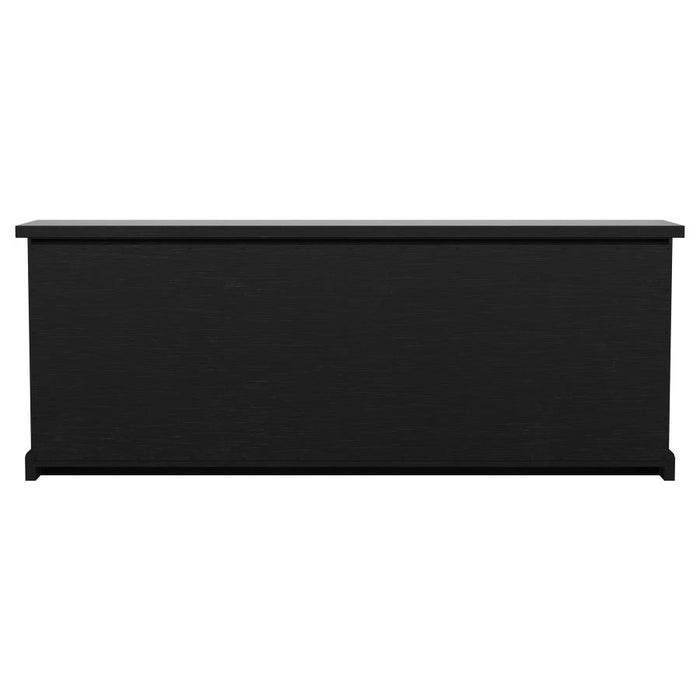 Florence 4-door Dining Sideboard Buffet Distressed Black