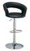 Coaster Barraza 29" Adjustable Height Bar Stool Black and Chrome Black