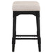 Coaster Martina Rectangular Spindle Leg Counter Height Dining Set Oatmeal and Black Default Title