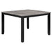 Coaster Elodie Counter Height Dining Table with Extension Leaf Grey and Black Default Title