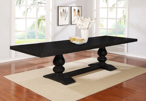 Coaster Phelps Rectangular Dining Table Antique Noir Default Title