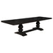 Coaster Phelps Rectangular Dining Table Antique Noir Default Title